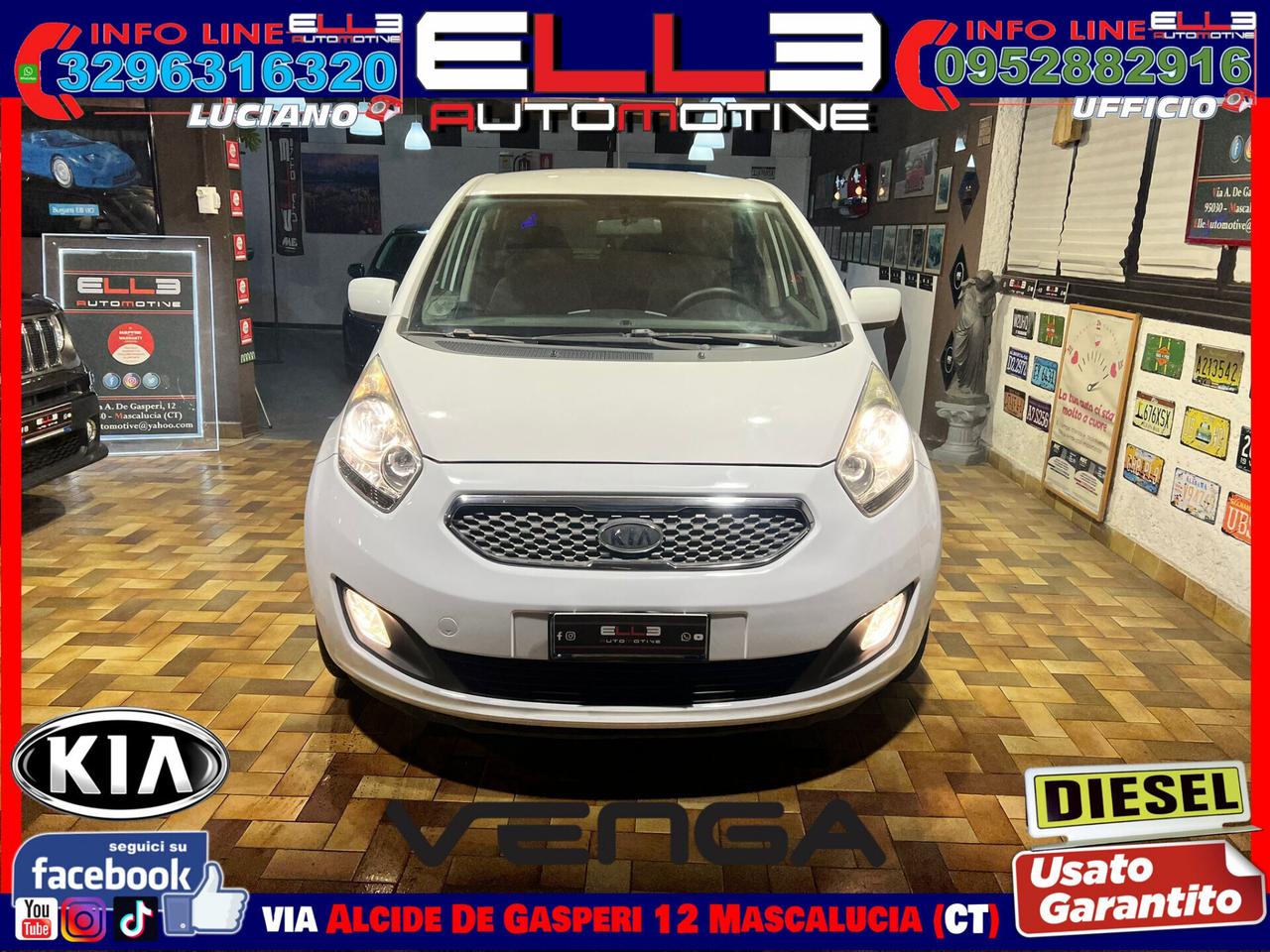 Kia Venga 1.4 CRDi 90CV WGT EX