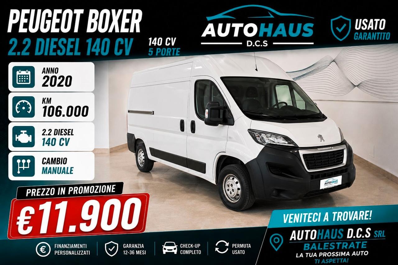 Fiat Ducato Peugeot Boxer 330 2.2 BlueHDi 140 cv L2H2