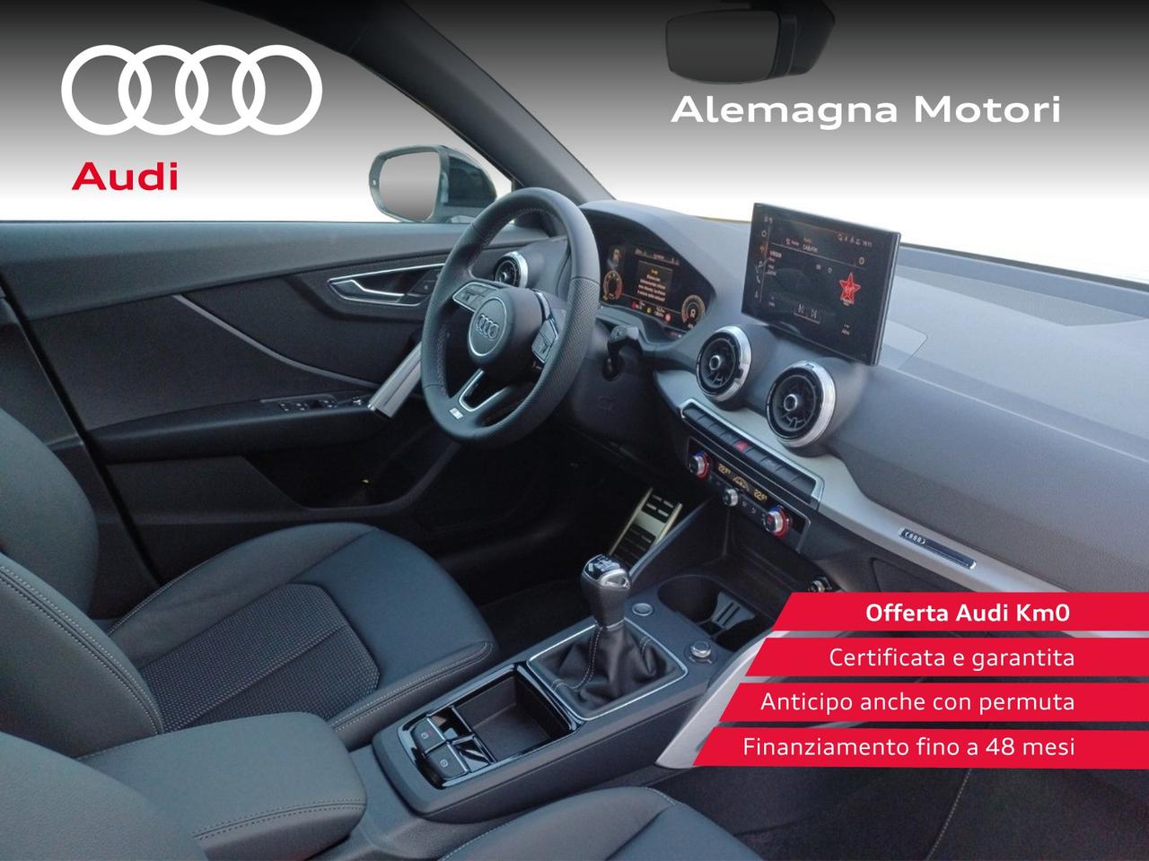 Audi Q2 30 2.0 tdi identity black