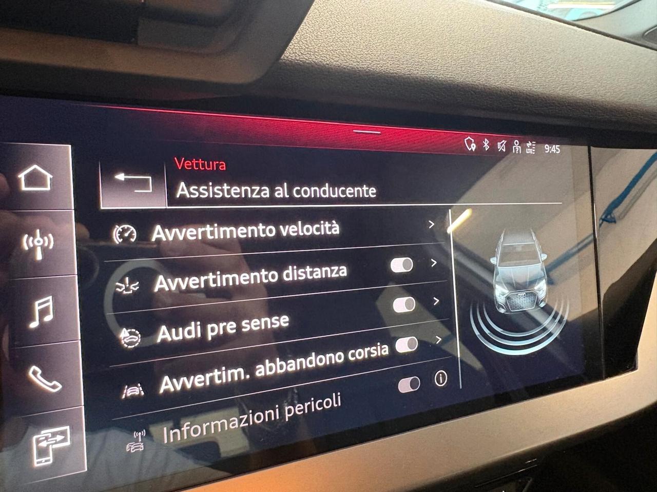 Audi A3 SPB BUSINESS ADVANCED 35 1.5 TFSI 150 CV 6mt S Li