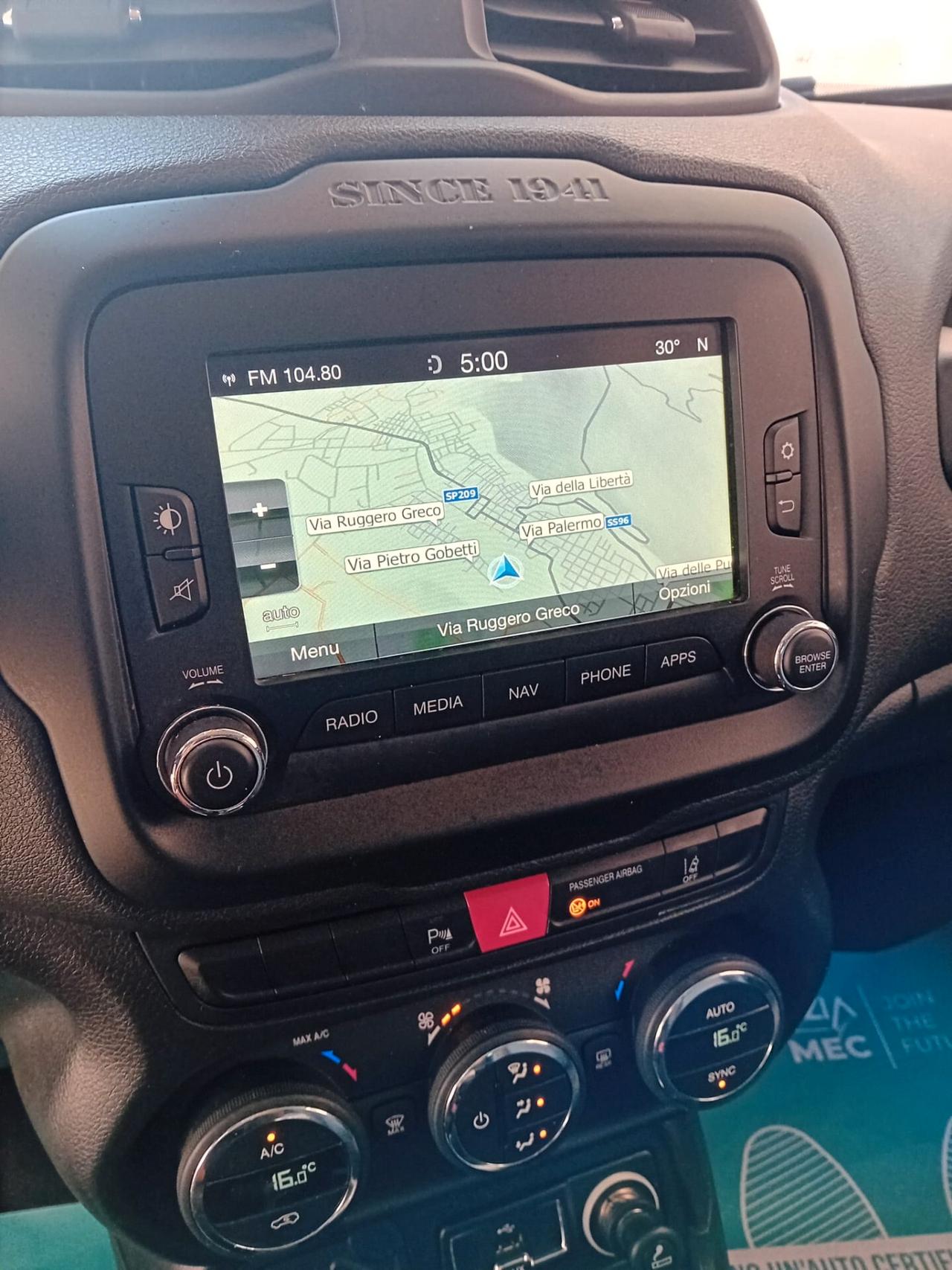 Jeep Renegade 1.6 Mjt 120 CV Limited