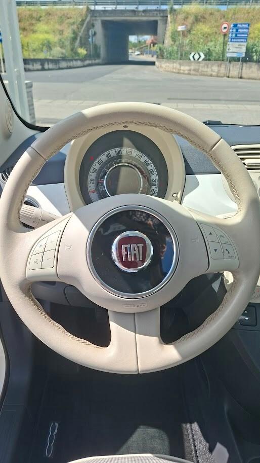 Fiat 500 1.2 Lounge 2015 con tetto panoramico