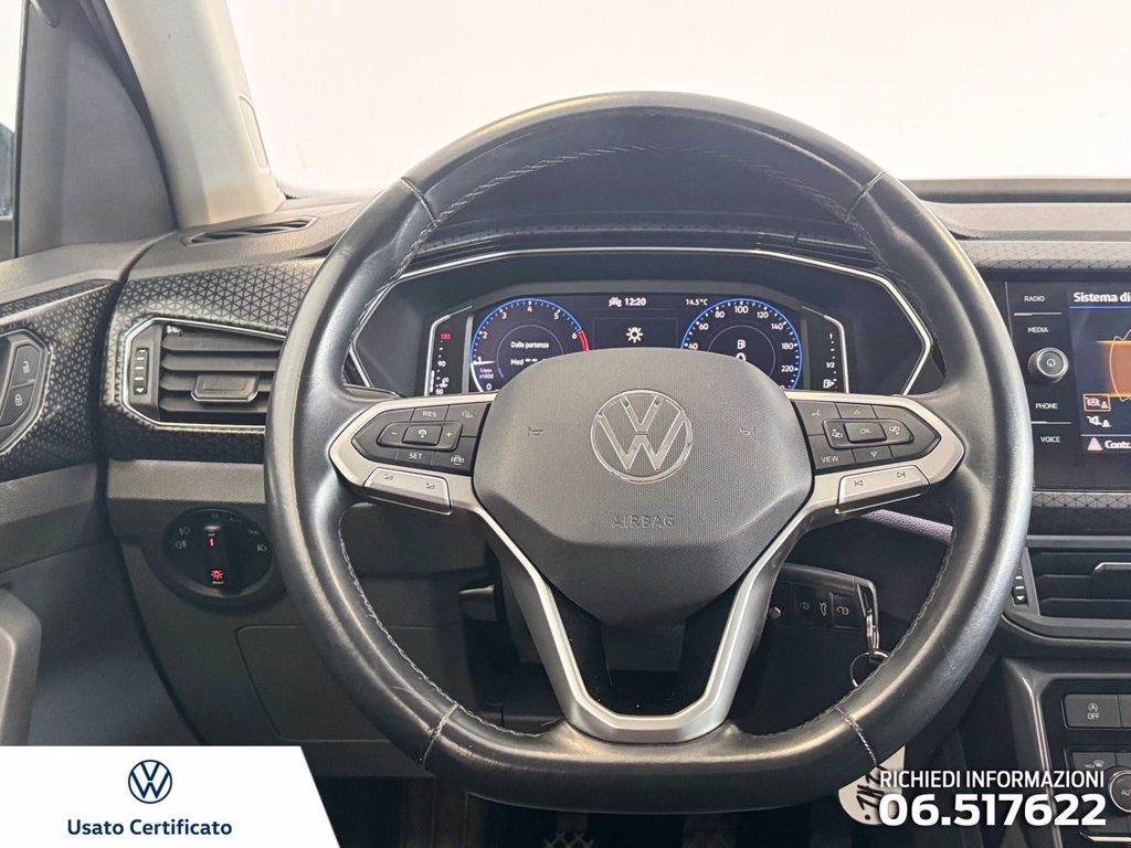 VOLKSWAGEN T-cross 1.0 tsi advanced 110cv del 2021