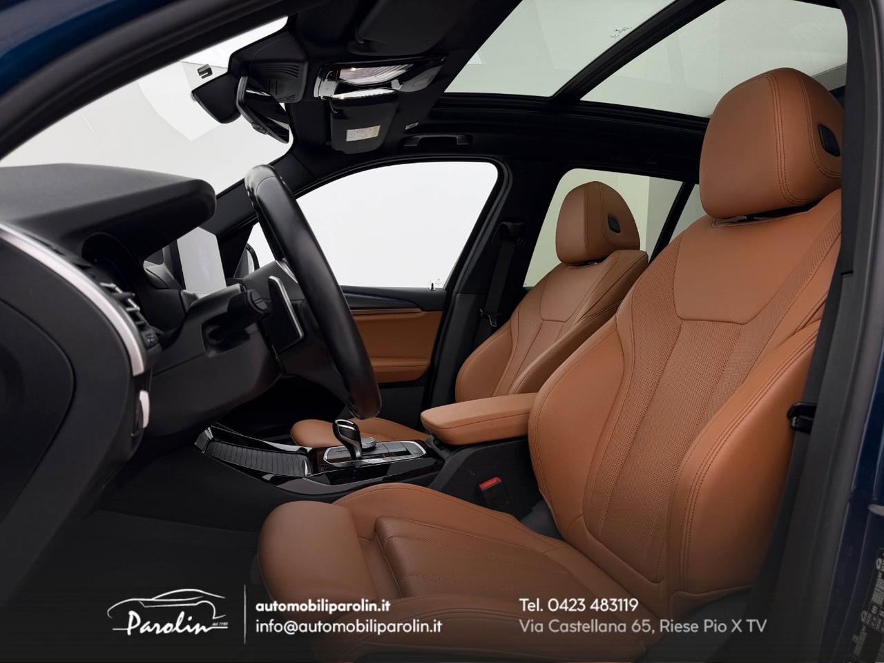 BMW X3 xDrive30d mhev 48V Msport Black pack-Tetto-Pelle