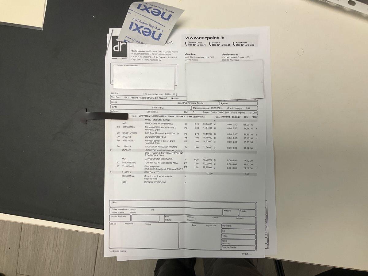 Dr DR4.0 1.5 GPL ORIGINALE SENZA VINCOLI