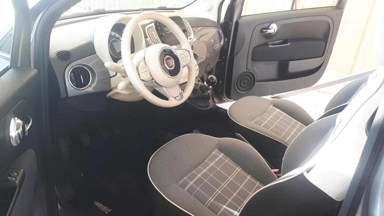 Fiat 500 1.2 - Argento 69CV RESTAYLING 2019