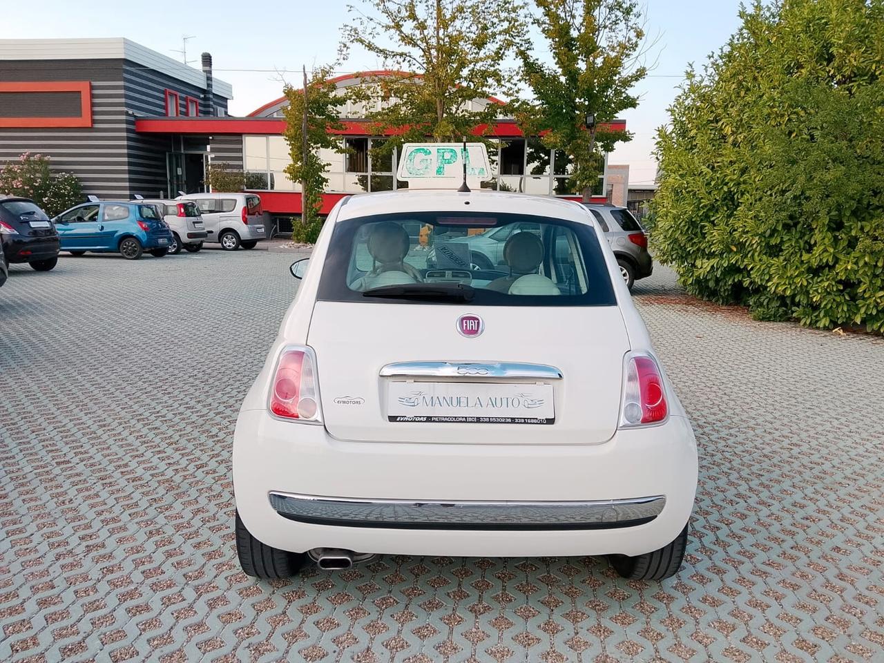 Fiat 500 1.2 Benzina-GPL-NEOPAT-140.000-2012