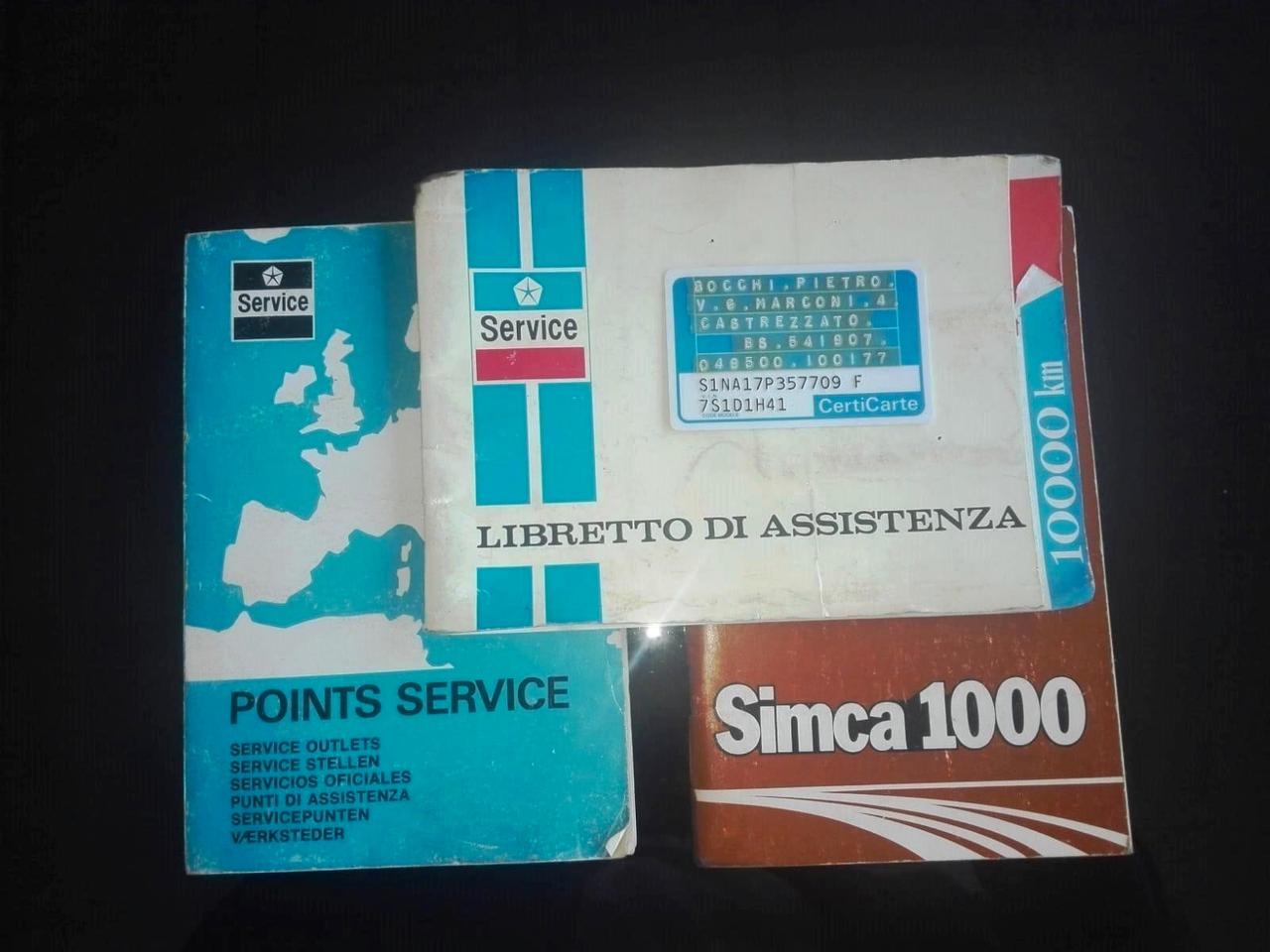 Simca Talbot 1005 GLS - UNIPROPRIETARIO - 1977