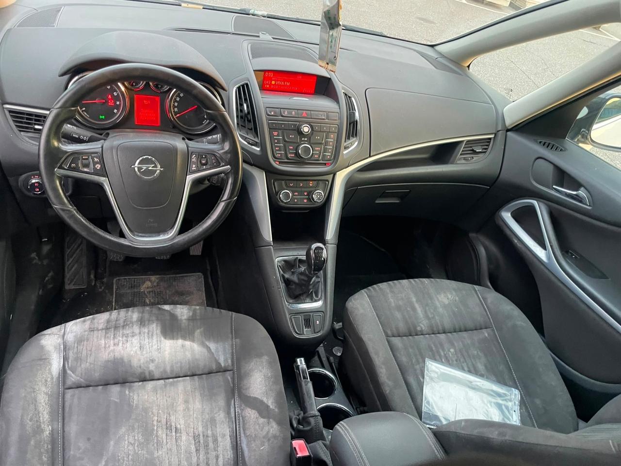 Zafira 1.6 T metano 150 cv 7 posti scalda acqua