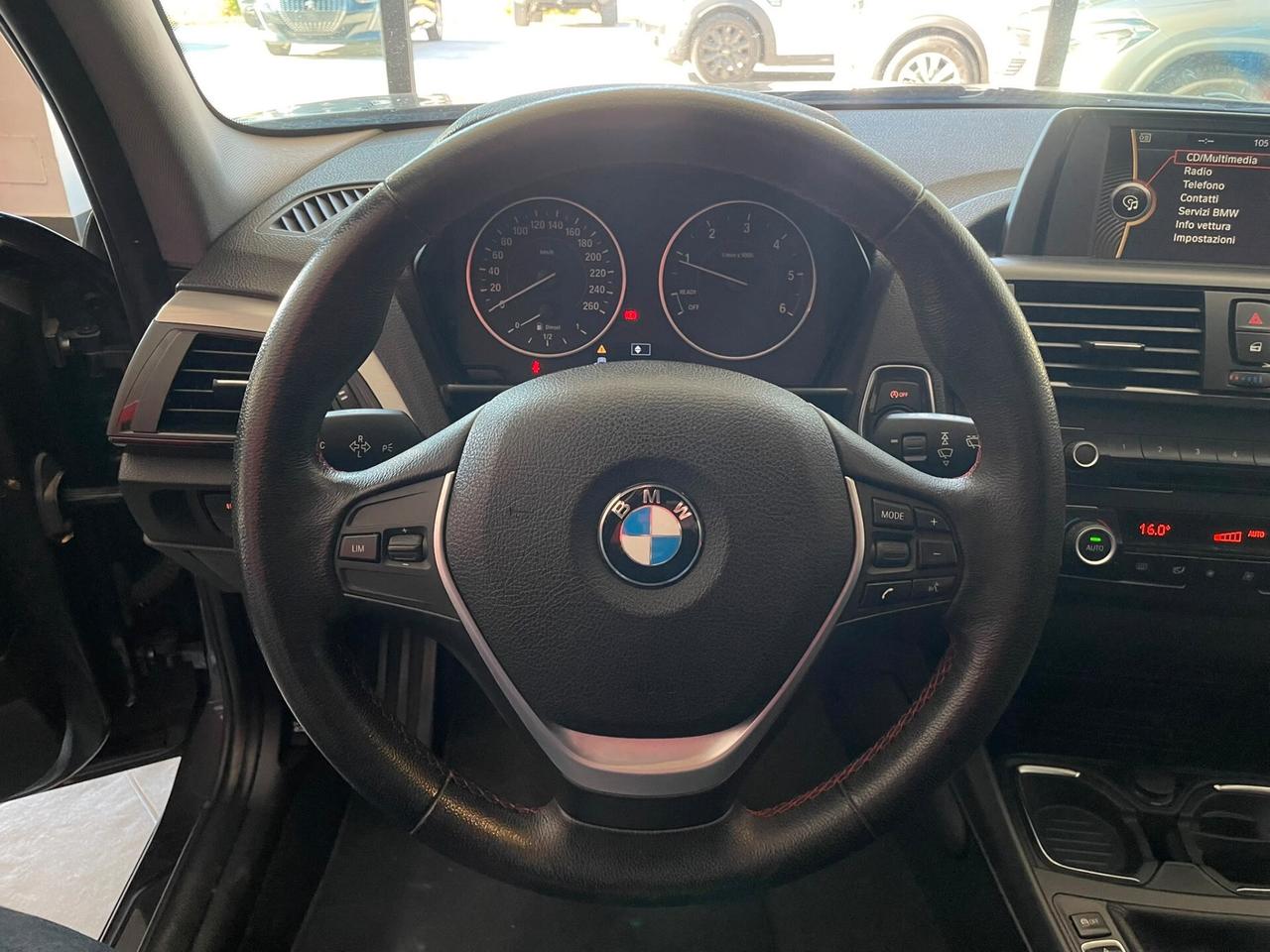 BMW 118d SPORT 143cv *DISTRIBUZIONE OK*