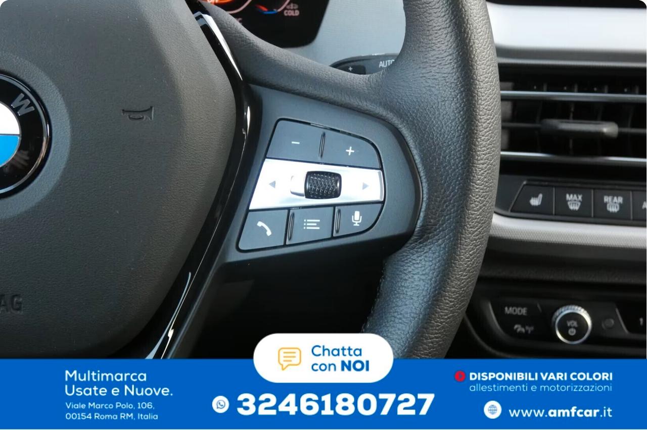 BMW 118i Advantage Cambio manuale navi