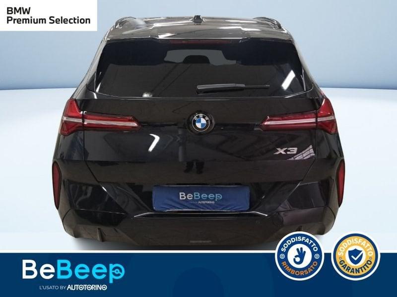 BMW X3 XDRIVE20D MSPORT AUTO