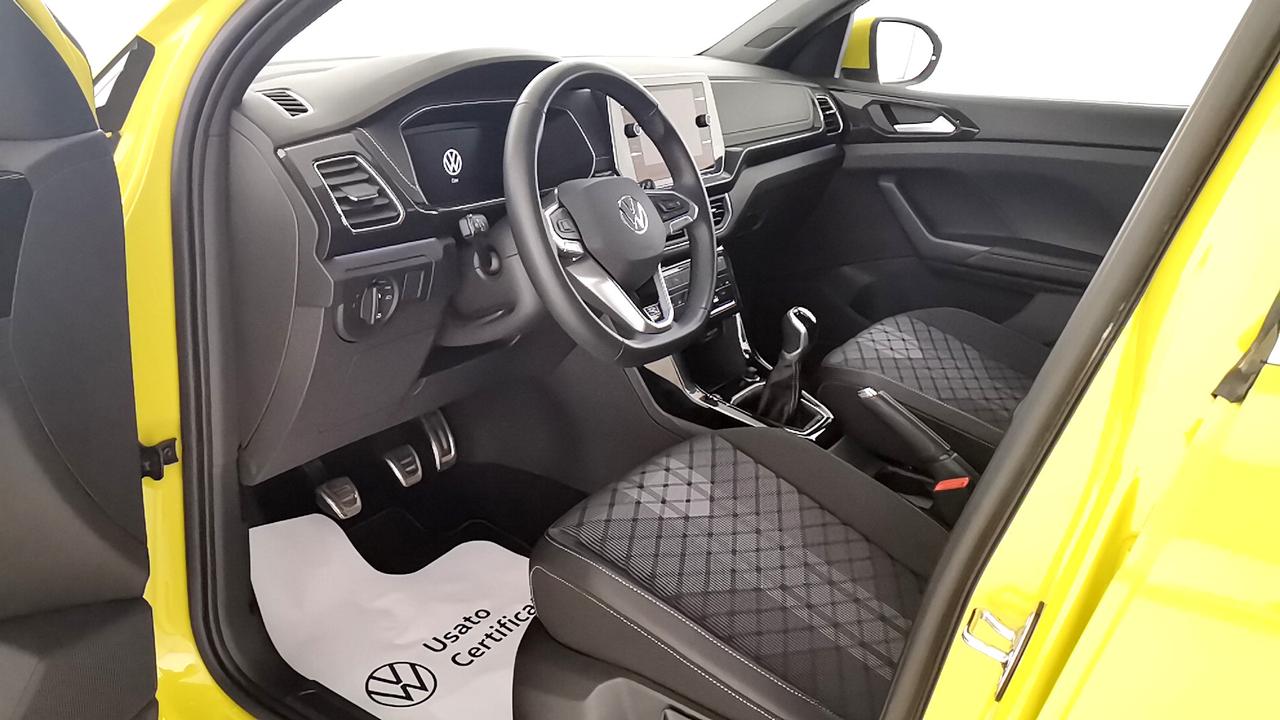 VOLKSWAGEN Nuova T-Cross R-Line 1.0 TSI 85 kW (115 CV) Manuale