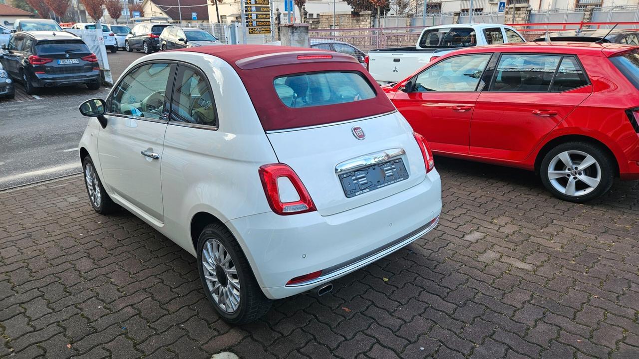 Fiat 500 C 1.2 Lounge 69 CV CABRIO