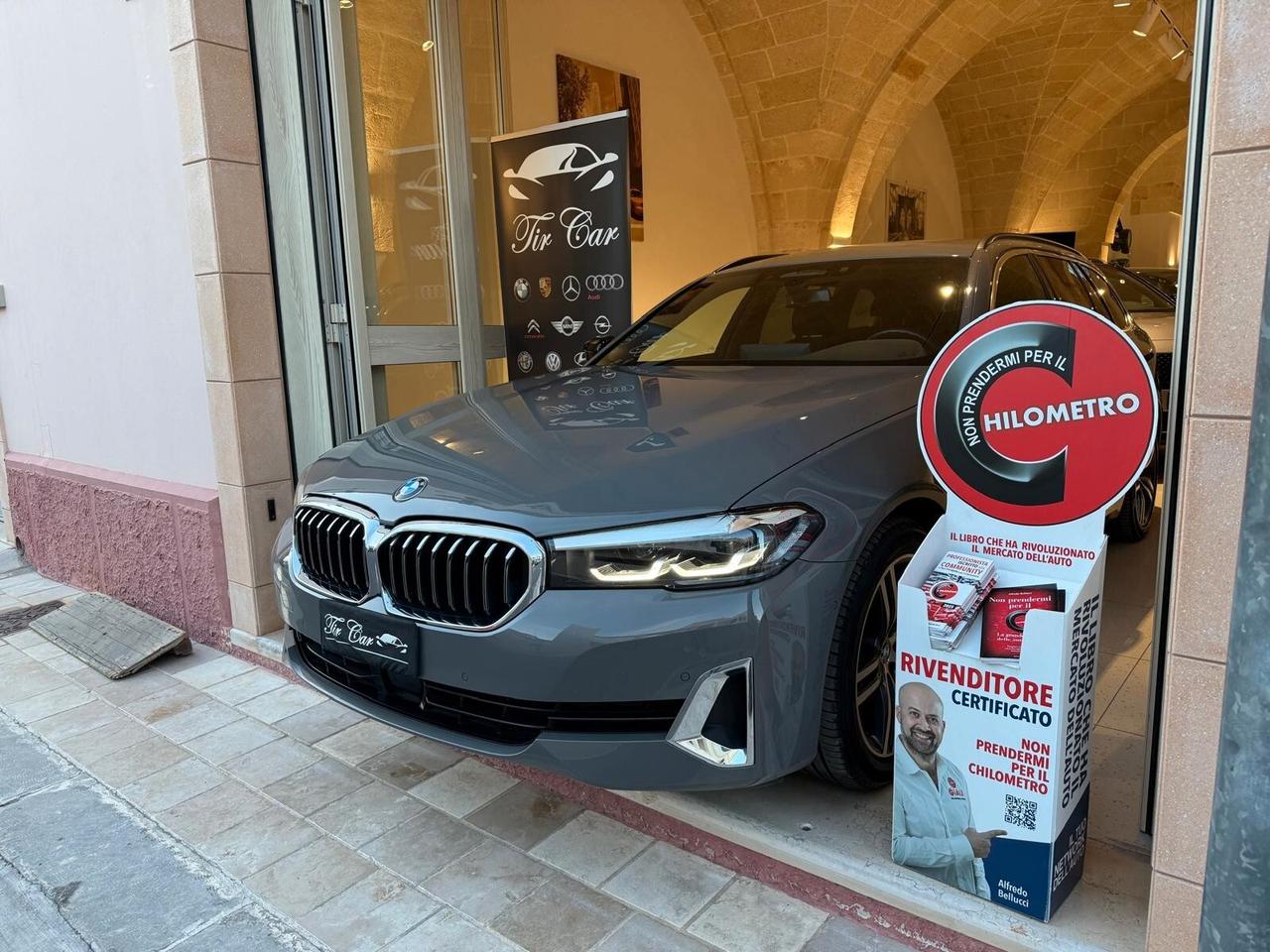 BMW 520D TOURING LUXURY 2.0 MHEV 190CV X-DRIVE PELLE NAVI CAM ANNO 2022