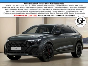 Audi Q8 SUV S line TDI quattro MY25 C.22" FULL Optional