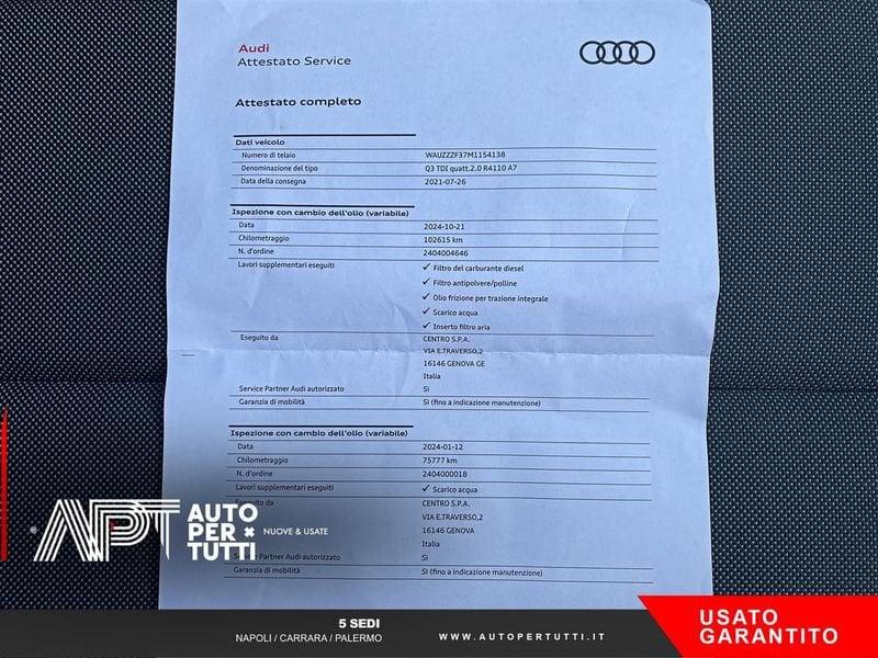 Audi Q3 Q3 35 2.0 tdi Business Advanced quattro s-tronic