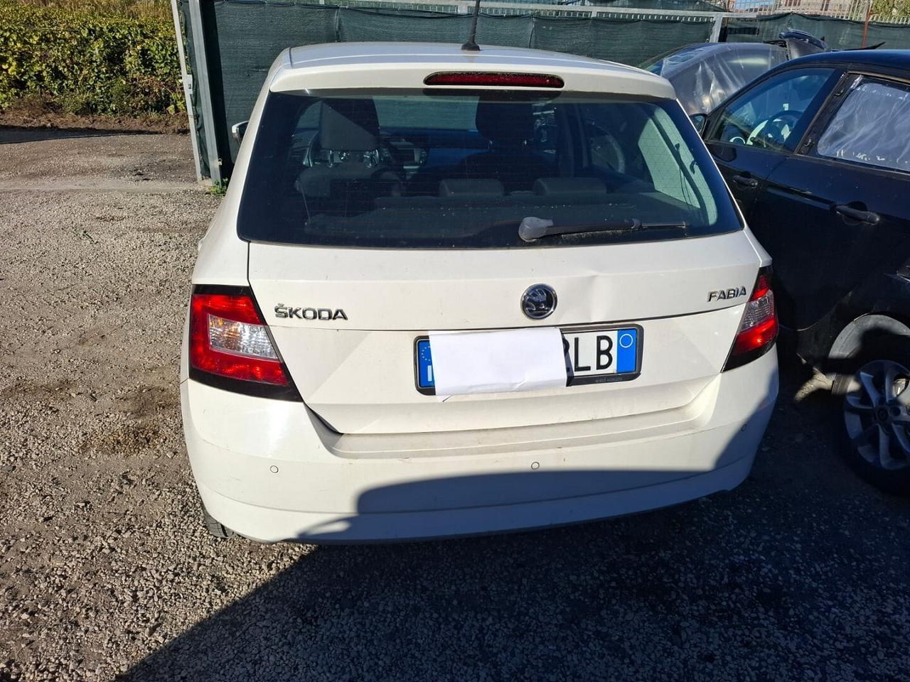 SKODA FABIA 2017 INCIDENTATA MARCIANTE