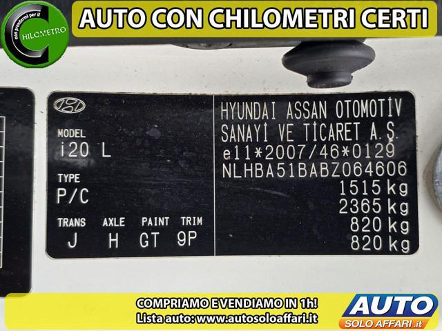 HYUNDAI i20 1.2 5P COMFORT GPL OK NEOPATENTATI