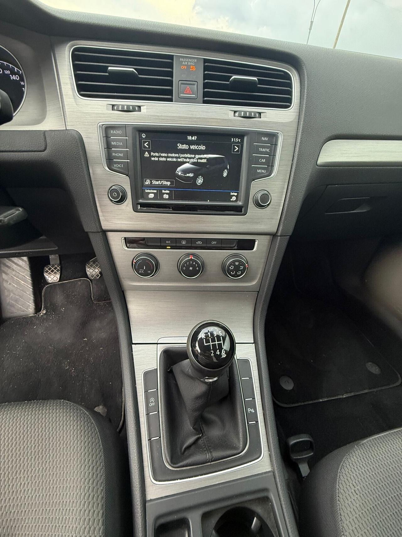 Golf 7 1.4 TGi euro6B neopatentati uniproprietario