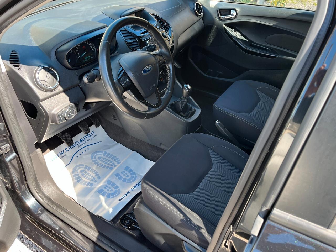 Ford Ka 1200 BENZINA 5 PORTE KM CERTIFICATI UNICO PROPRIETARIO 2017