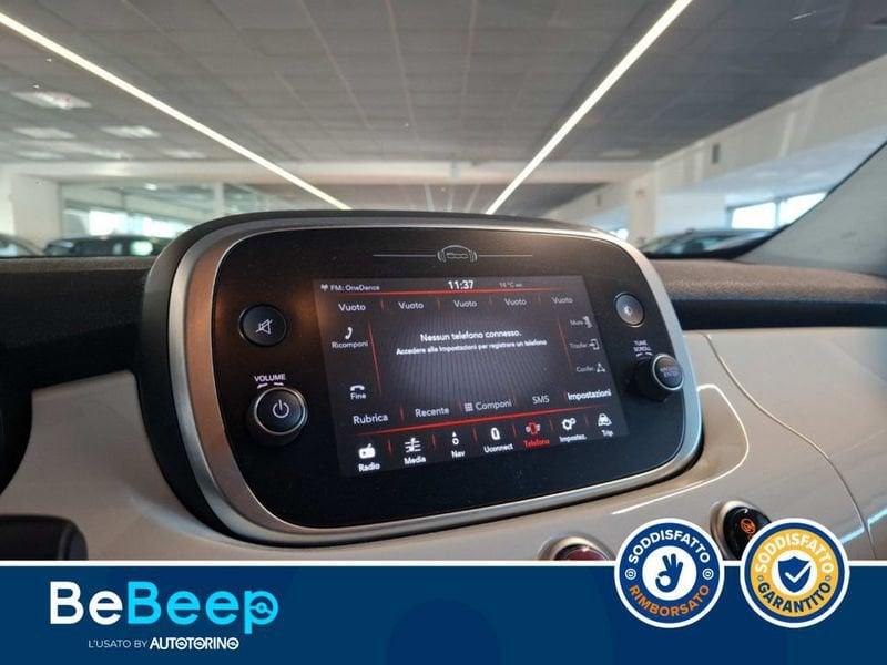 FIAT 500X 1.6 MJT CITY CROSS 4X2 120CV DCT