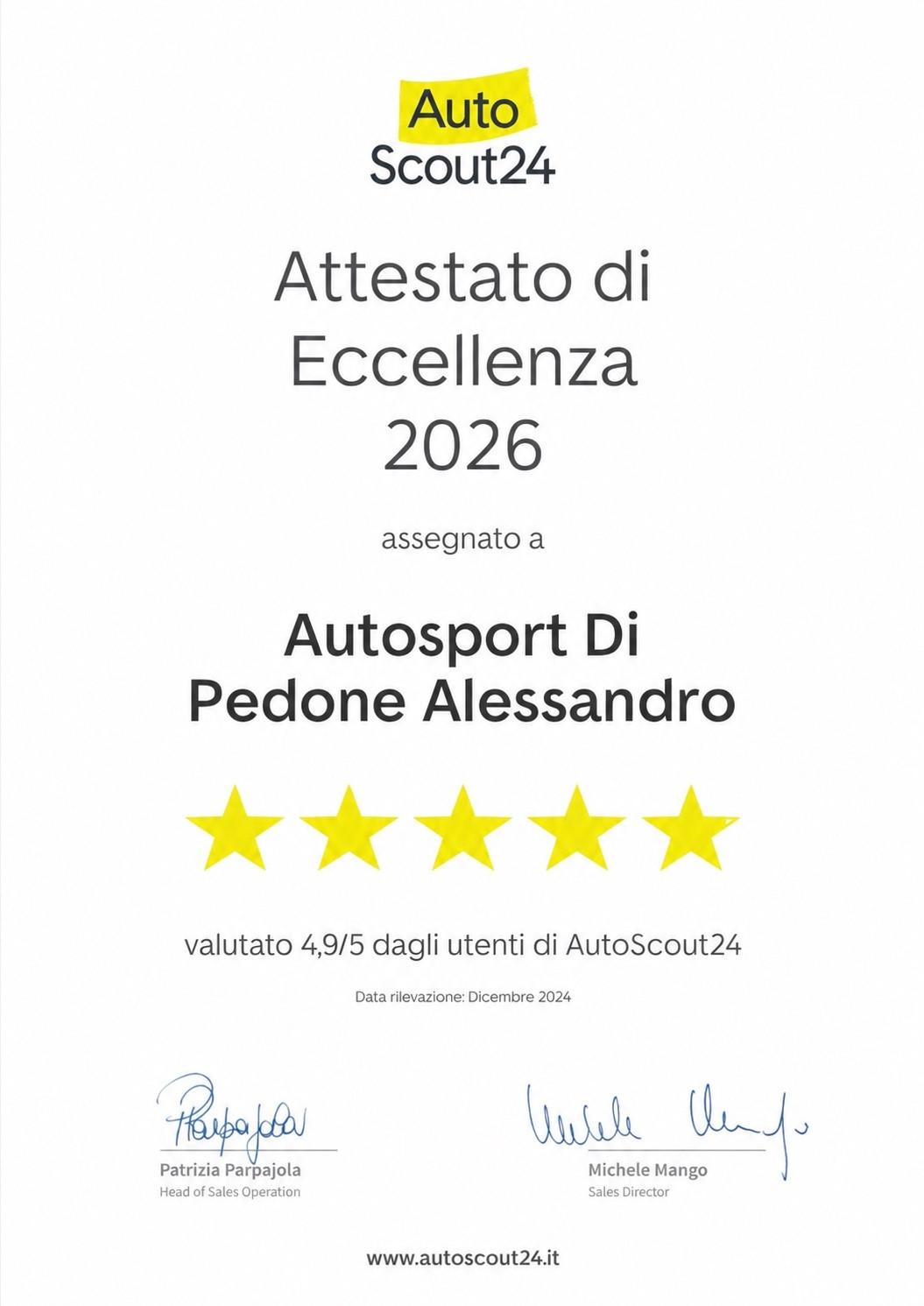 Fiat 500 Hybrid Connect Unico proprietario