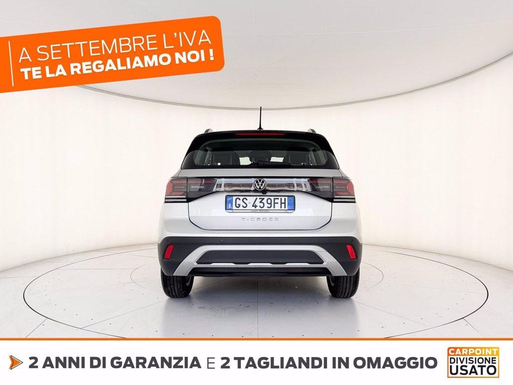 VOLKSWAGEN T-cross 1.0 tsi life 95cv del 2024
