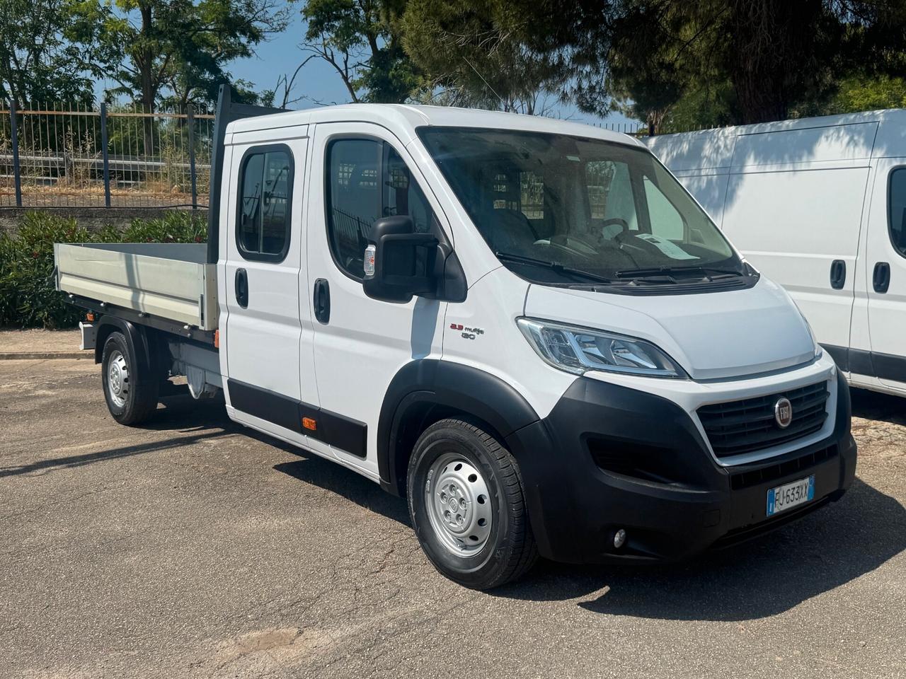 FIAT DUCATO 2.3 MJ 130CV. CASSONATO DOPPIA CABINA 7 POSTI