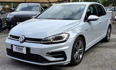 Volkswagen Golf 5p 1.6 tdi R line 115cv dsg grigio gesso