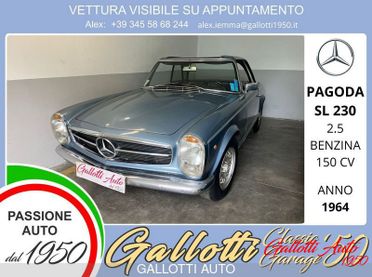 Mercedes-Benz W113 – 230 SL Pagoda 230 SL PAGODA 2.5 benzina 150cv