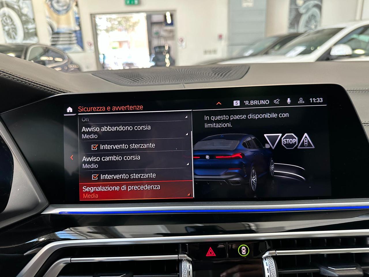 BMW X6 M 50d-Fari Laser-22"-Tetto-Camera 360-Individual-IVA