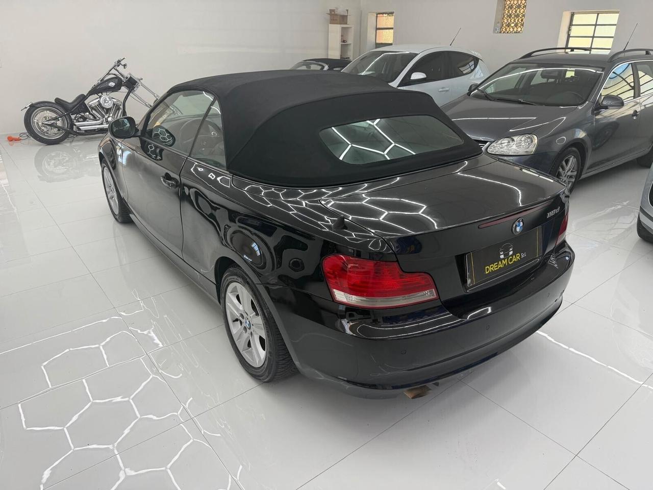 BMW 118d Cabrio 2.0 143Cv 5p. Diesel -Ok Neopatentati