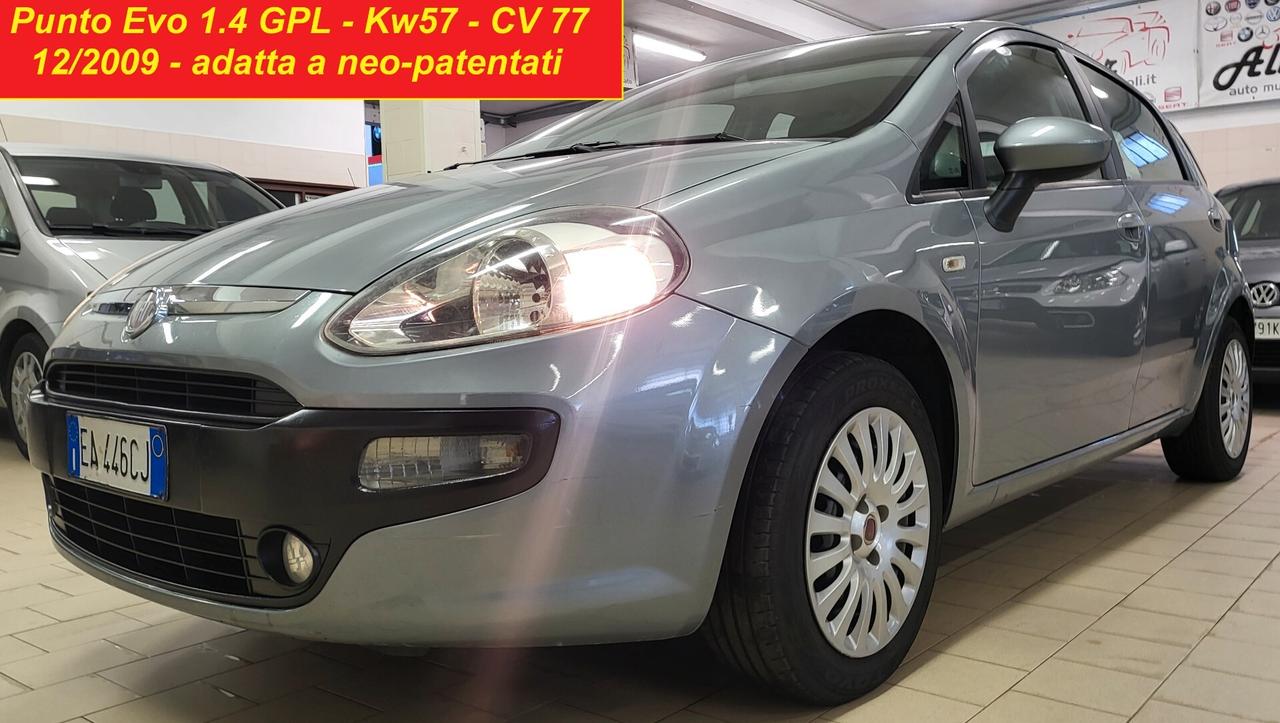 Fiat Punto Evo Punto Evo 1.4 5 porte Emotion GPL