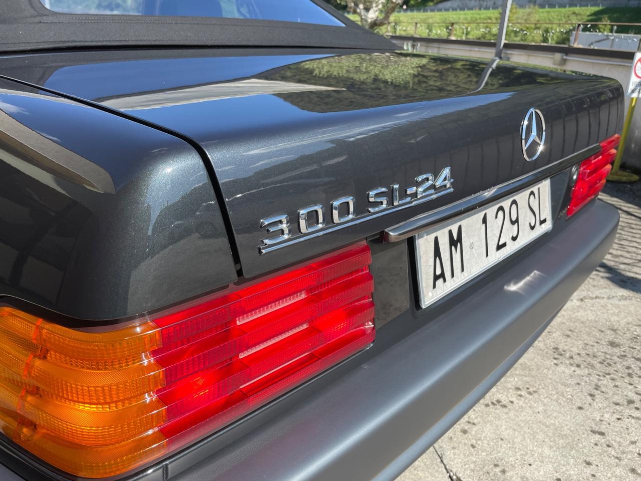 Mercedes-benz SL 300 SL-24 targa oro
