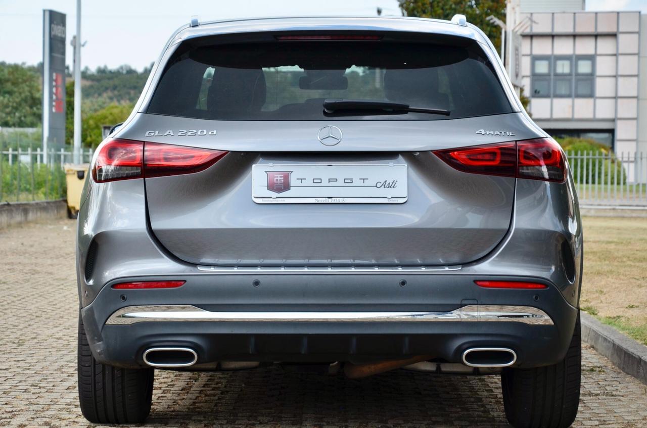 MERCEDES-BENZ GLA 220d PREMIUM AMG 4MATIC 190cv AUTO, UFF ITALIANA, FARI LED, NAVI, RETROCAMERA, 19", PERMUTE