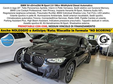 BMW X4 XDrive20d M-Sport C20" TETTO Navi CAM LED Clima3Z