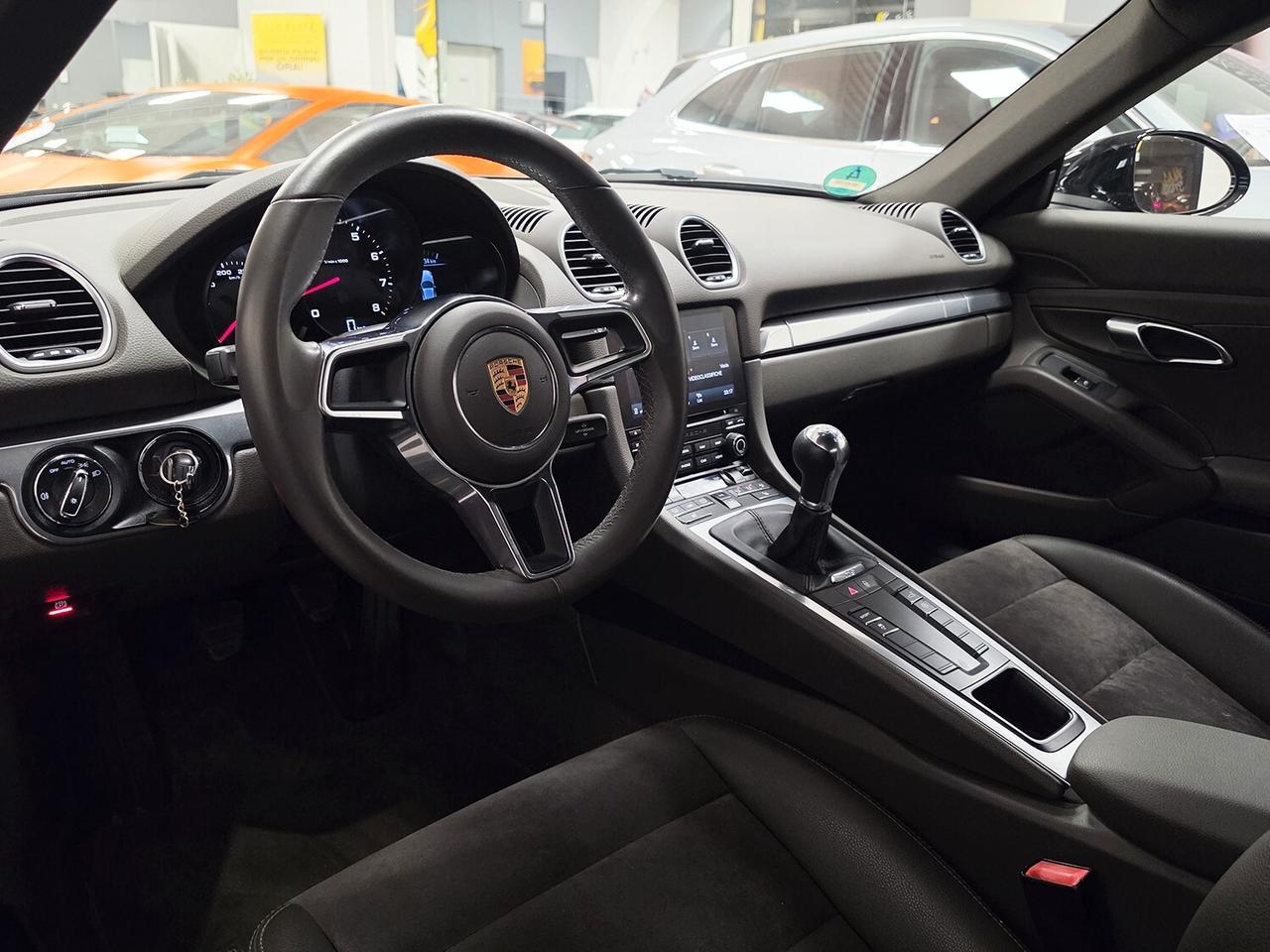 Porsche Cayman 718 (982) 2.0 300cv MANUALE _ SEDILI RISCALDATI GARANZIA 12 MESI _ INTERNI ATELIER
