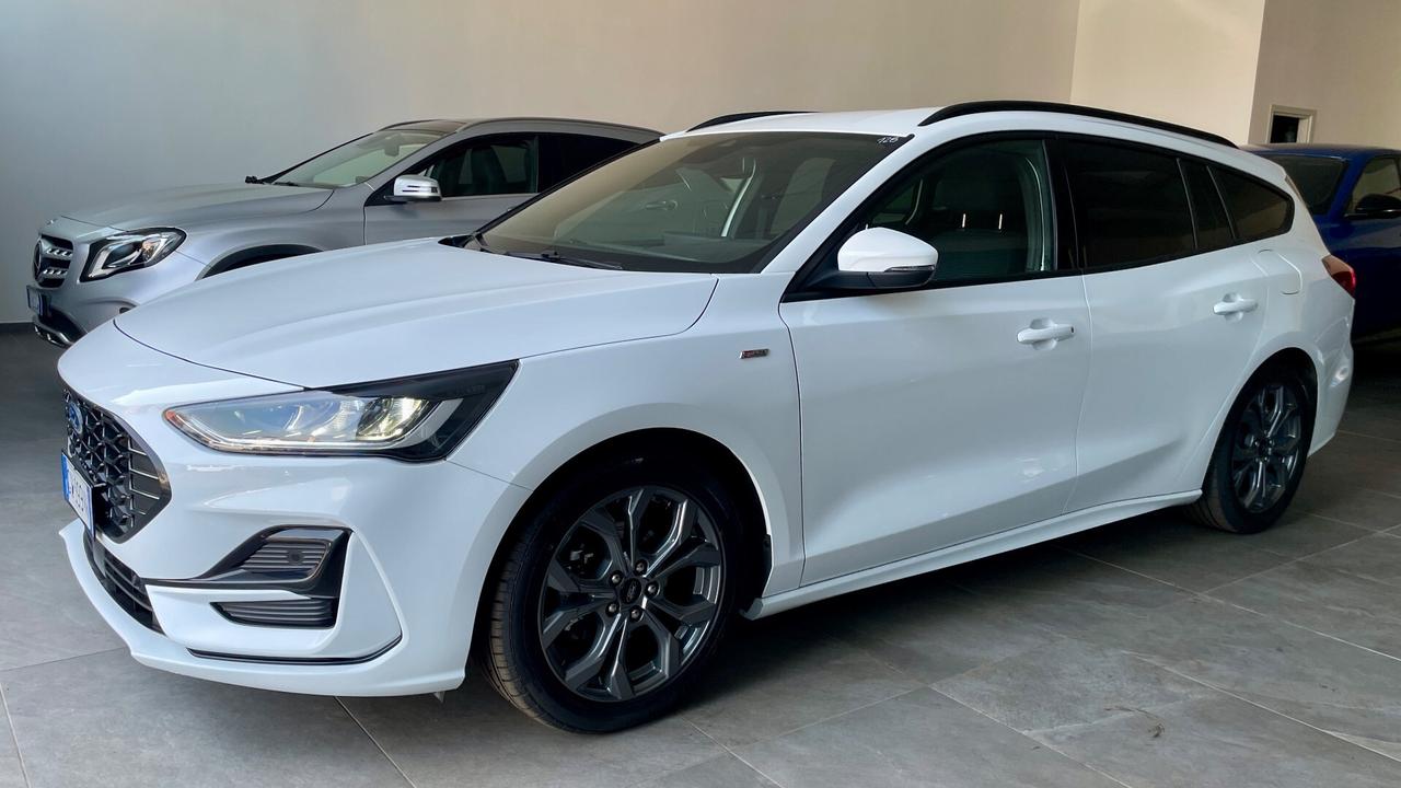 FORD FOCUS SW 1.5 ST-LINE 115 CV - FULL LED, CARPLAY, NEOPATENTATI