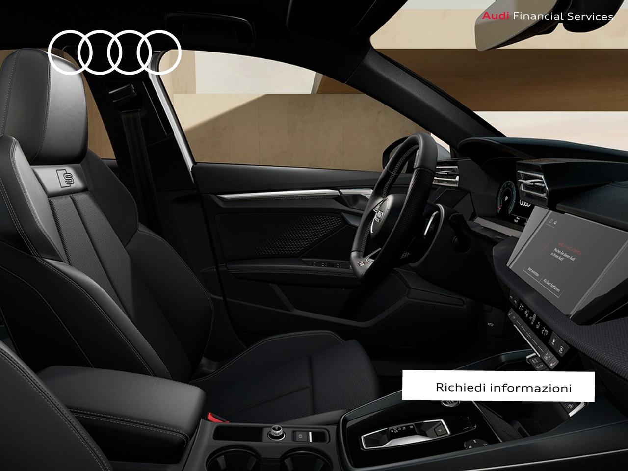 Audi A3 sportback 1.5 tfsi mhev s line edition 150cv s-tronic