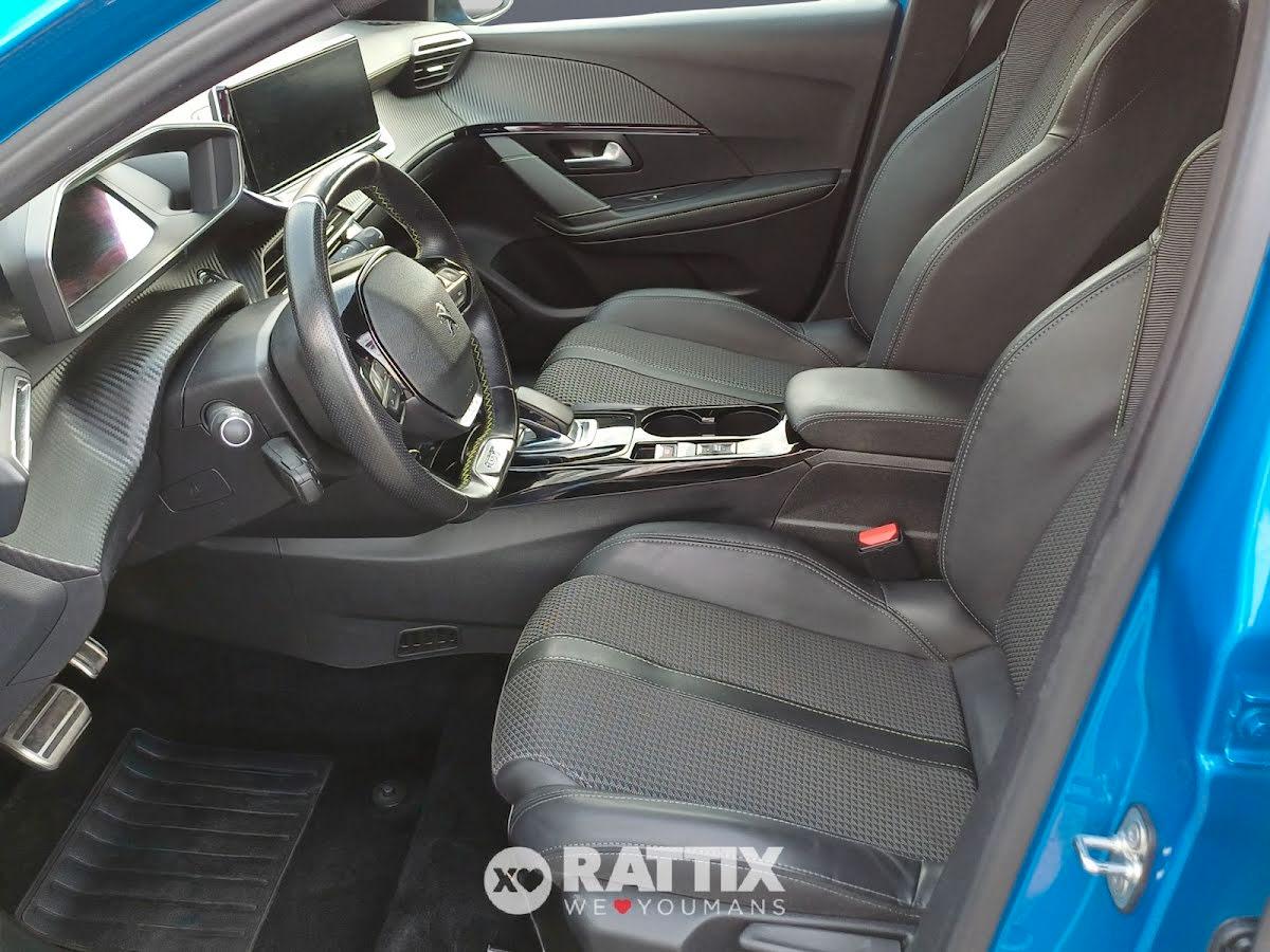 Peugeot e-208 motore elettrico 100kW GT