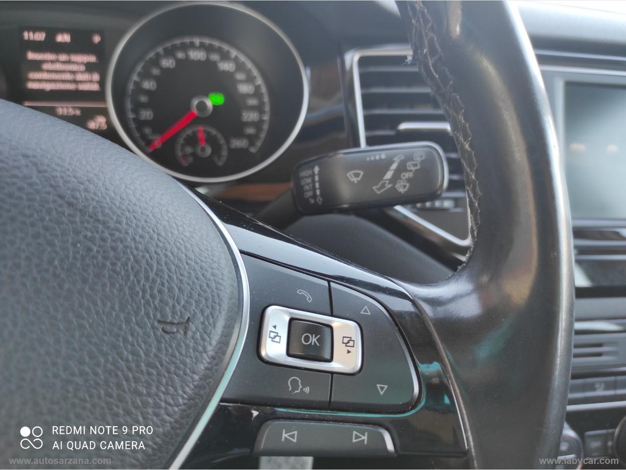 VOLKSWAGEN Golf Sportsvan 1.6TDI110DSGExec 4FreeBMT 3 ANNI GARANZIA -- 15GG SODDISFATTI O RIMBORSATI