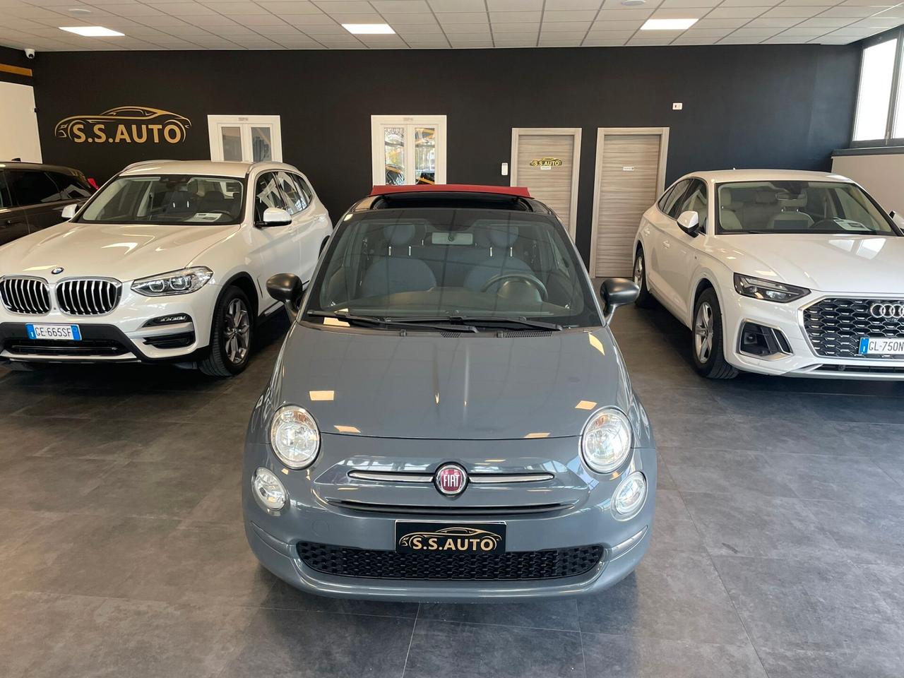 Fiat 500 C 1.0 Hybrid Red
