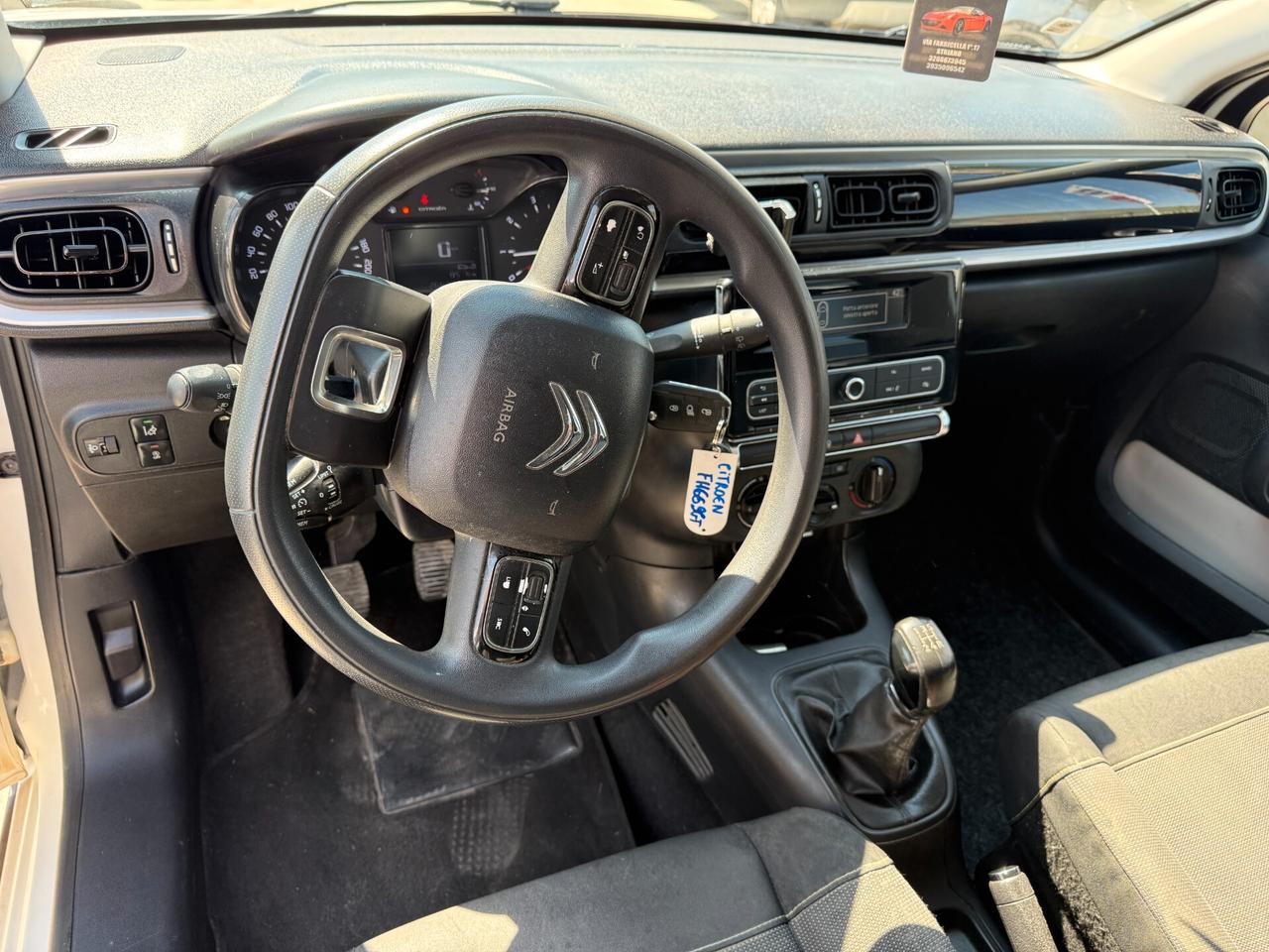 CITROEN C3 ANNO 2017 1.6 DIESEL 75 CV