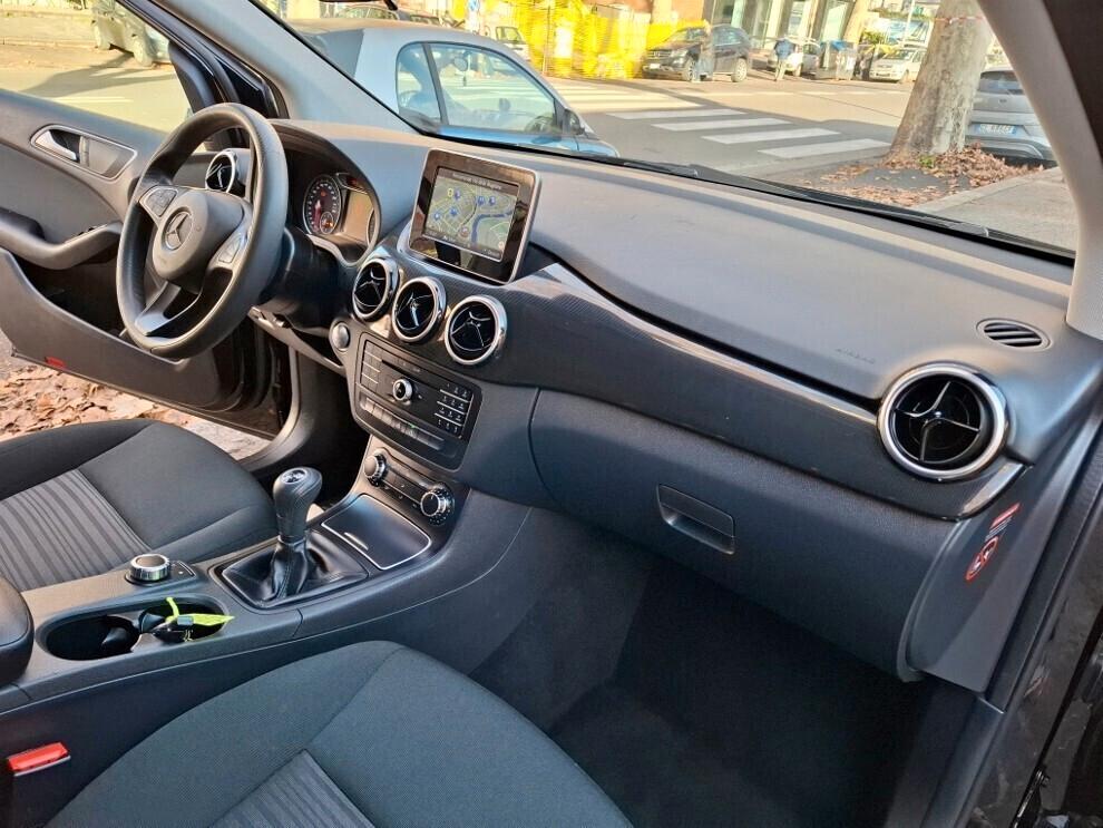 Mercedes-benz B 160 1.6 GPL UNIPRO' RETROCAMERA NAVI E 6 TAGLIANDI