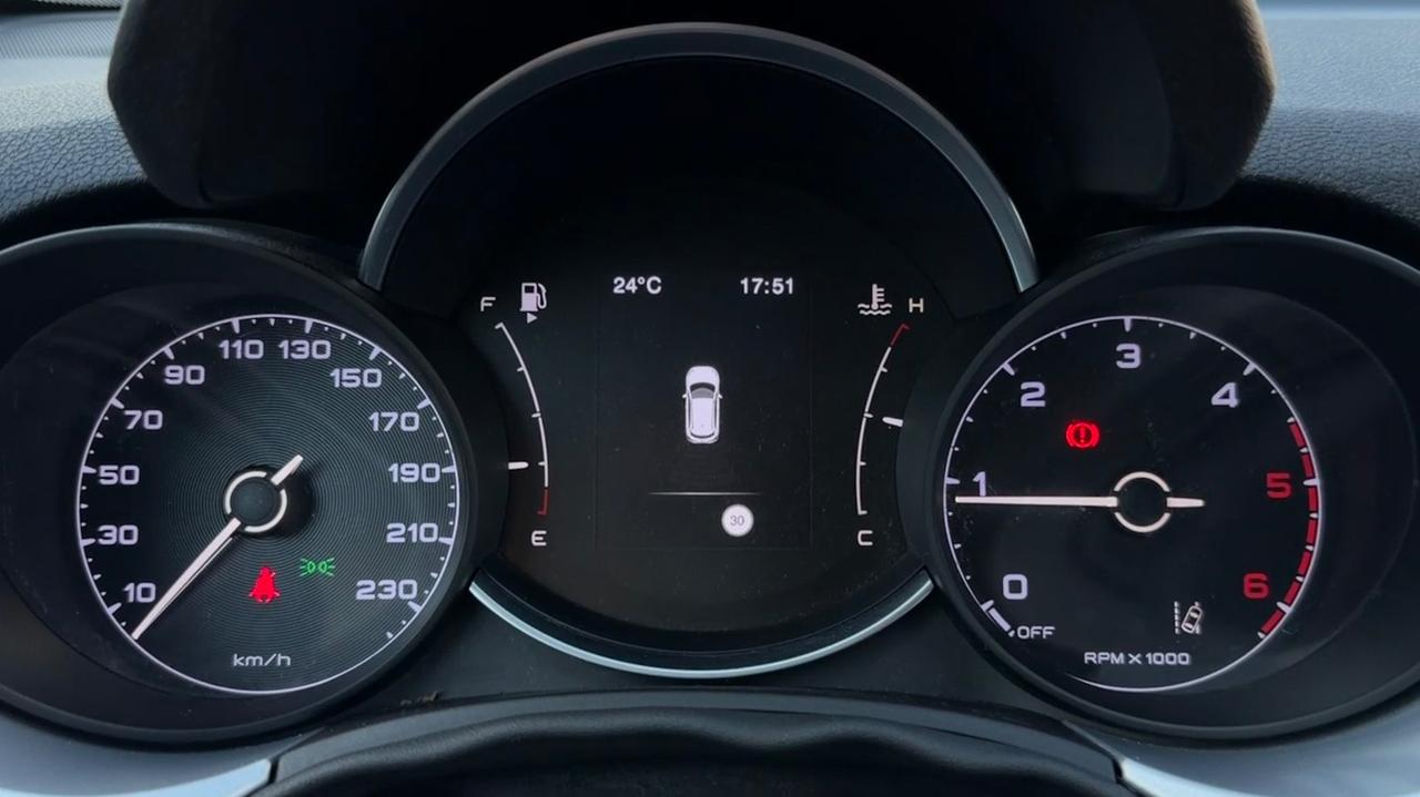 FIAT 500X 1.6 MULTIJET CONNECT 130 CV - LANE ASSIST, CRUISE CONTROL, NEOPATENTATI