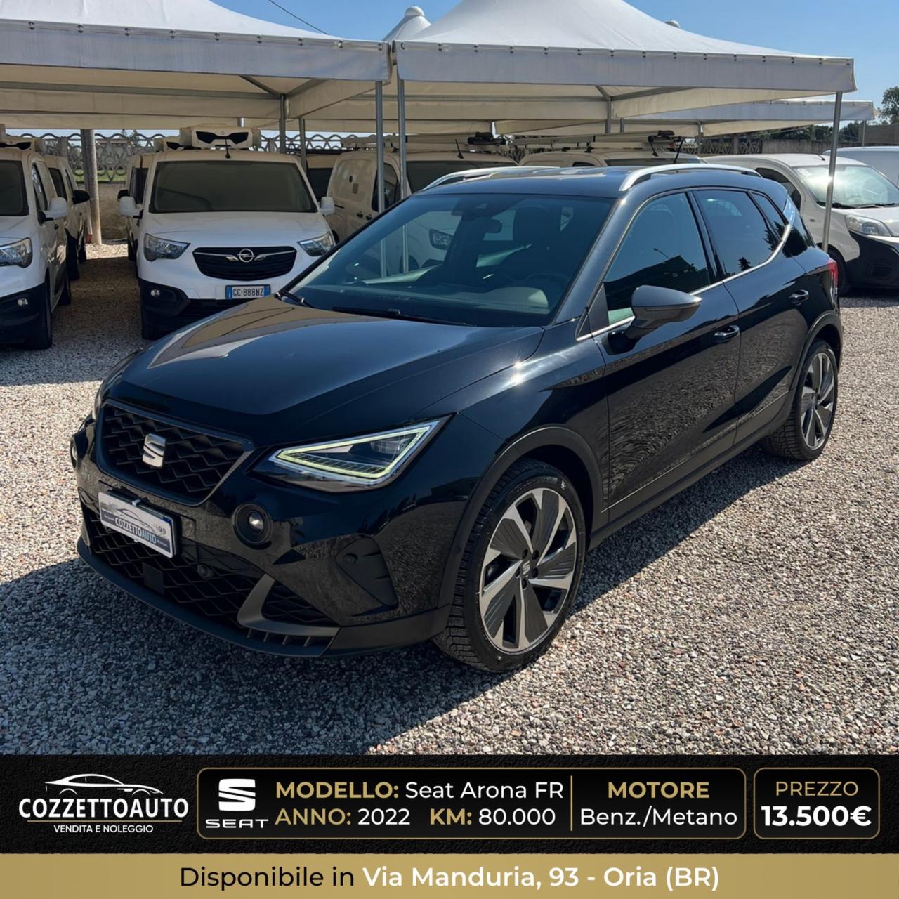 Seat Arona Fr 1.0 benzina metano 2022