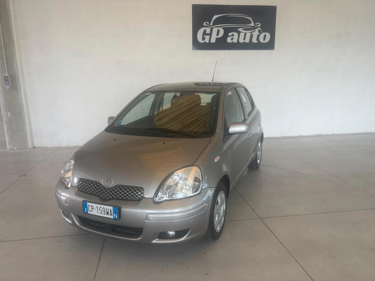 Toyota Yaris 1.4 tdi D-4D cat 5 porte Sol UNICA PROPRIETARIA KM 104.281