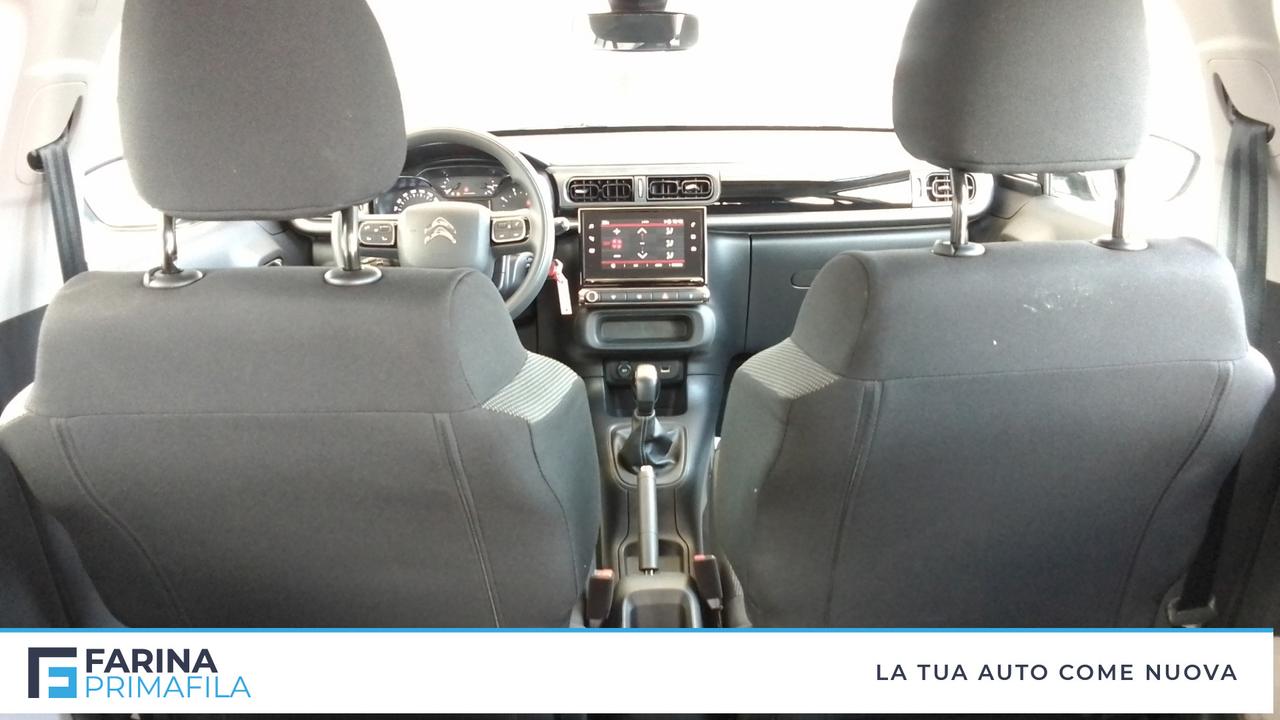 CITROEN C3 1.2 puretech Plus s&s 83cv neopatentati
