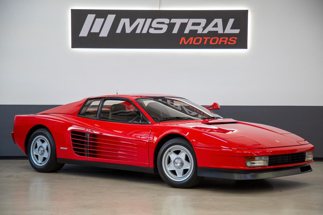 Ferrari Testarossa Monospecchio Monodado Cert. Ferrari Classiche